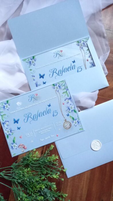 os mais lindos convites de casamento caixas para padrinhos e convites de 15 anos do Brasil Art Invitte Convites (16)