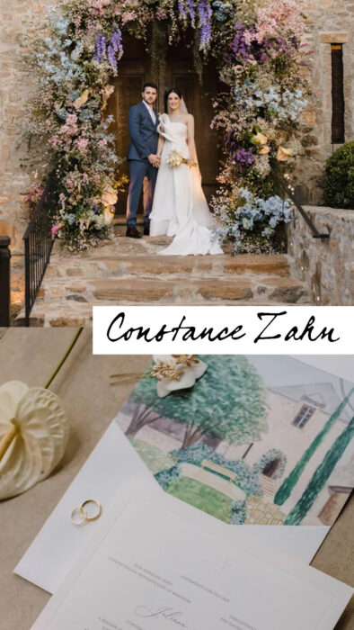 Convite de casamento da Art Invitte em matéria do site Constance Zahn Juliana e João