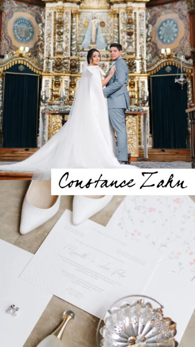 Convite de casamento da Art Invitte em matéria do site Constance Zahn Marcelle e Luis Filipe